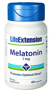 Melatonin 1 mg from Life Extension acts as a powerful antioxidant in the body helping to reduce inflammation while promoting natural sleep..